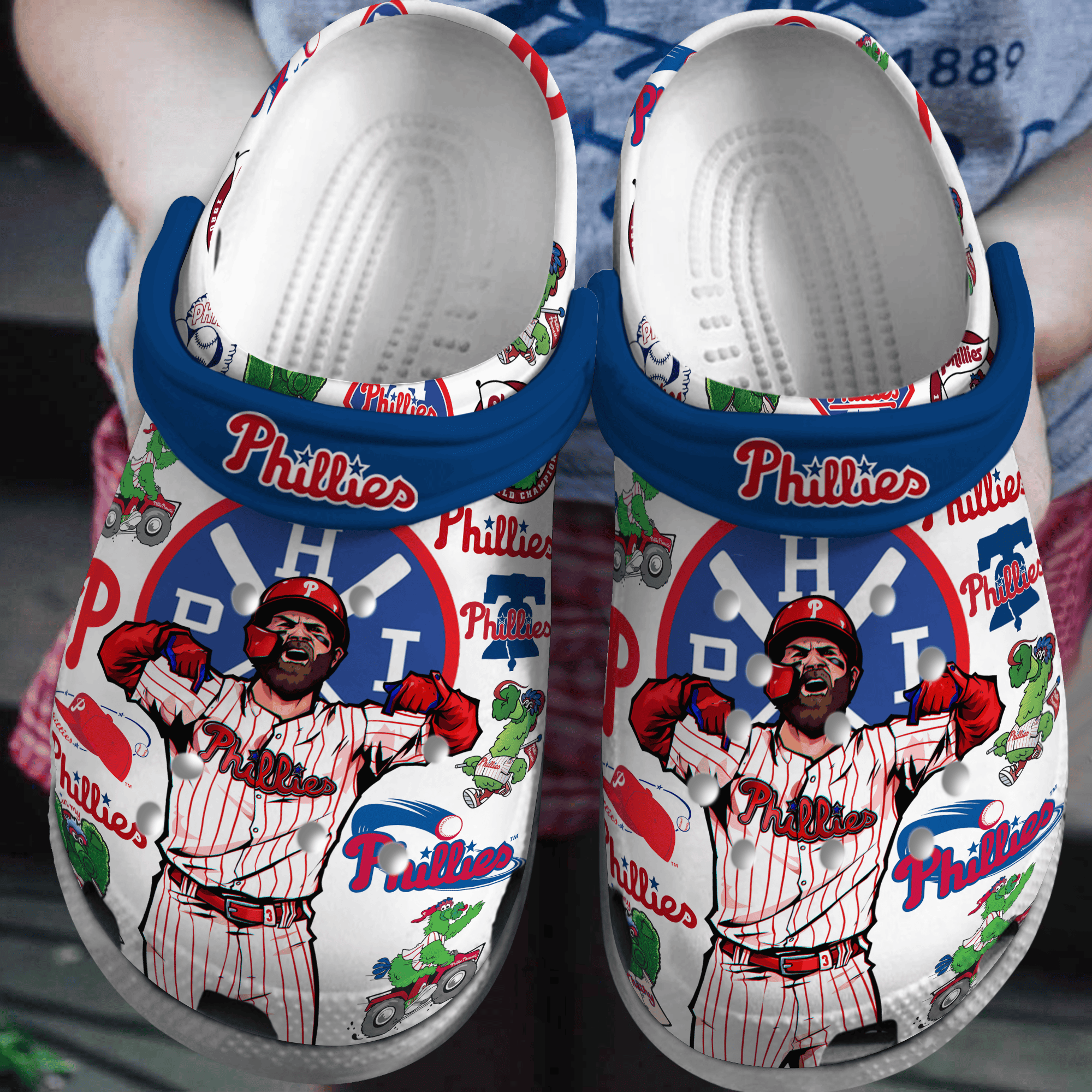 Philadelphia Phillies MLB Crocs Shoes Comfortable For Men Women and Kids - GNL16110