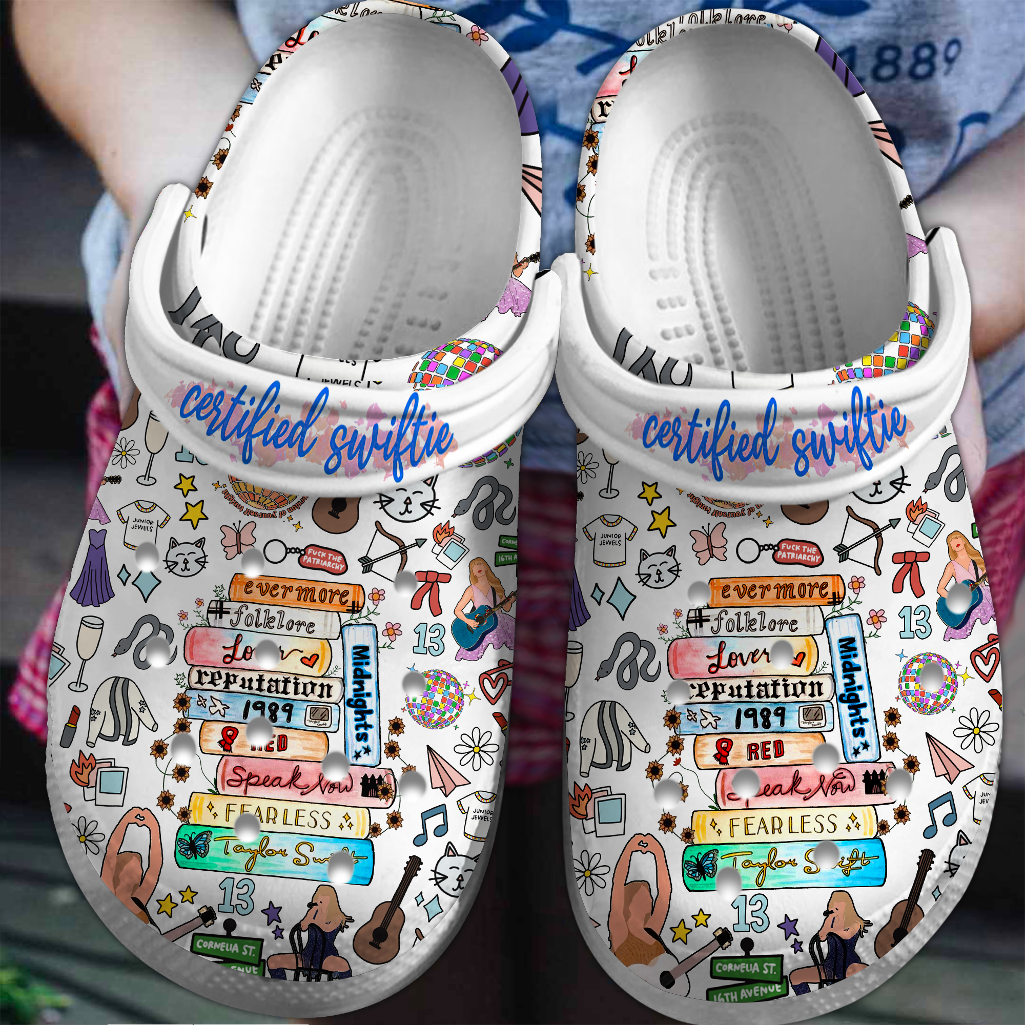 ACDC Music Crocs Clogs, ACDC Music Crocs