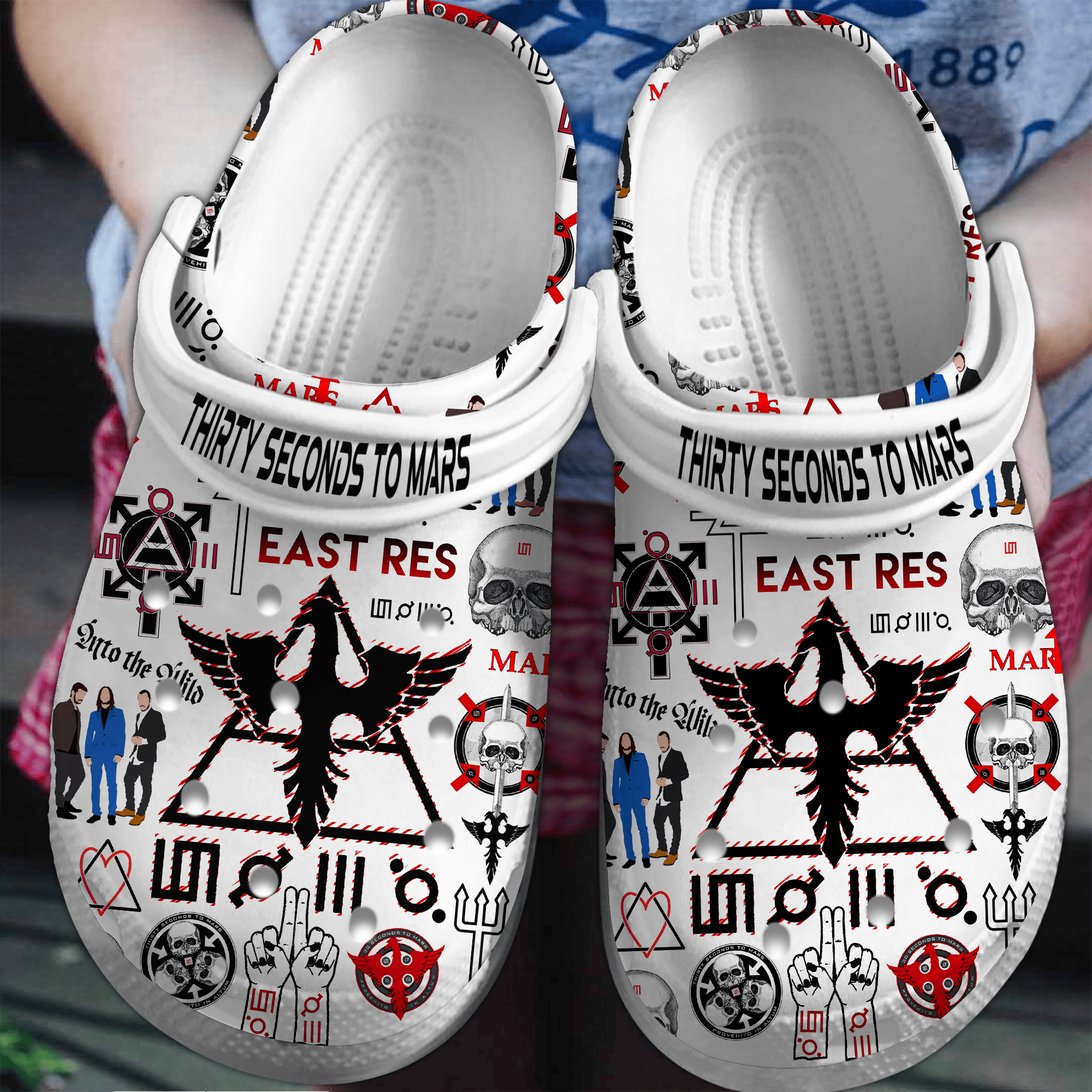 Tom Petty Music Crocs Crocband Clogs Shoes For Men Women and Kids