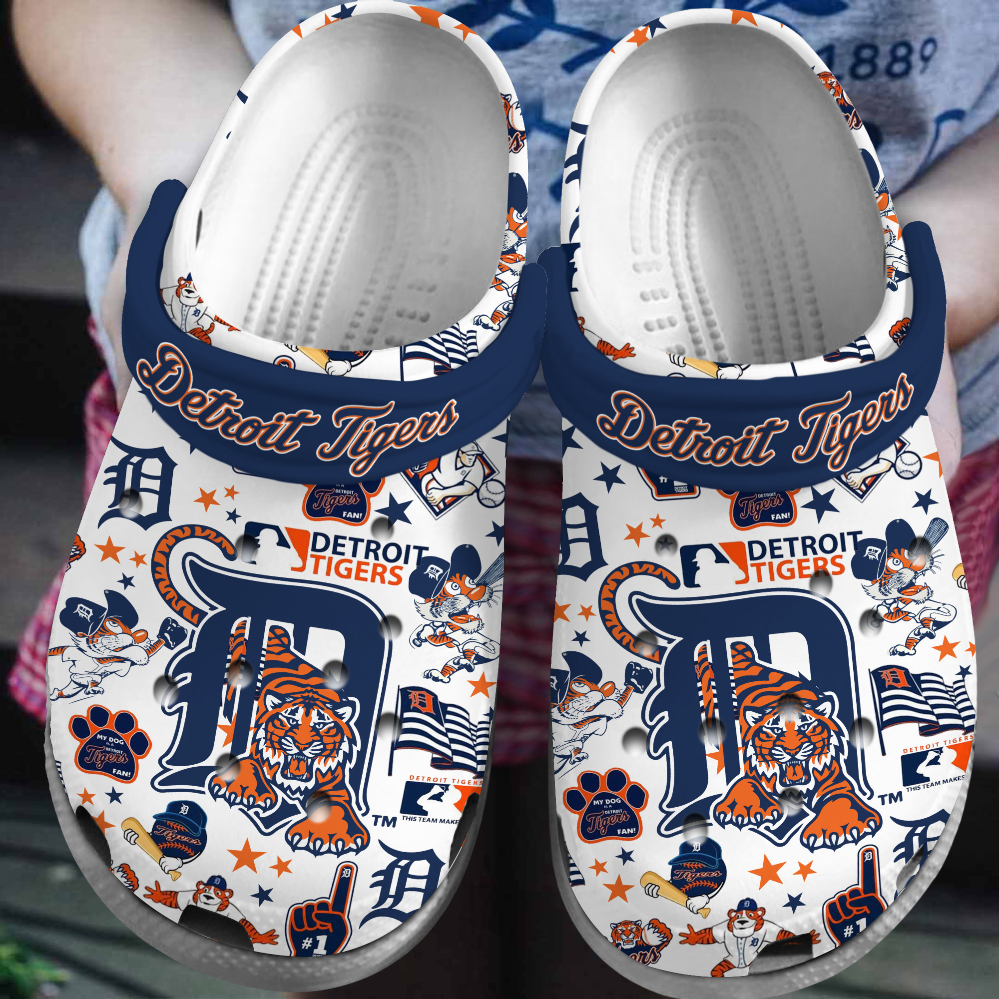 Detroit Tigers MLB Crocs Shoes Comfortable For Men Women and Kids - GNL16115