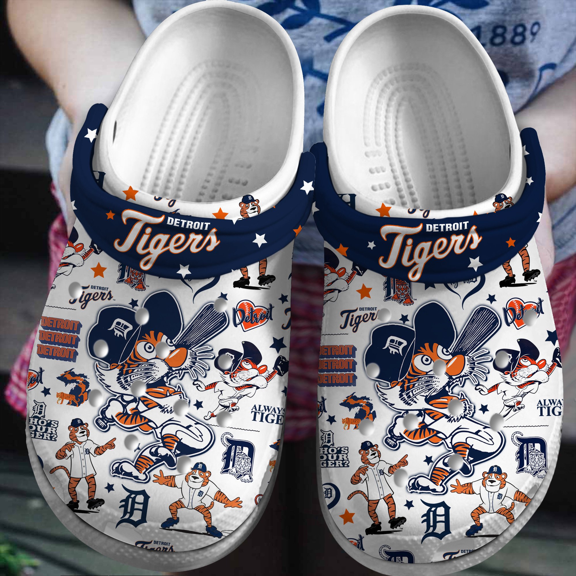 Detroit Tigers MLB Crocs Shoes Comfortable For Men Women and Kids - GNL16122
