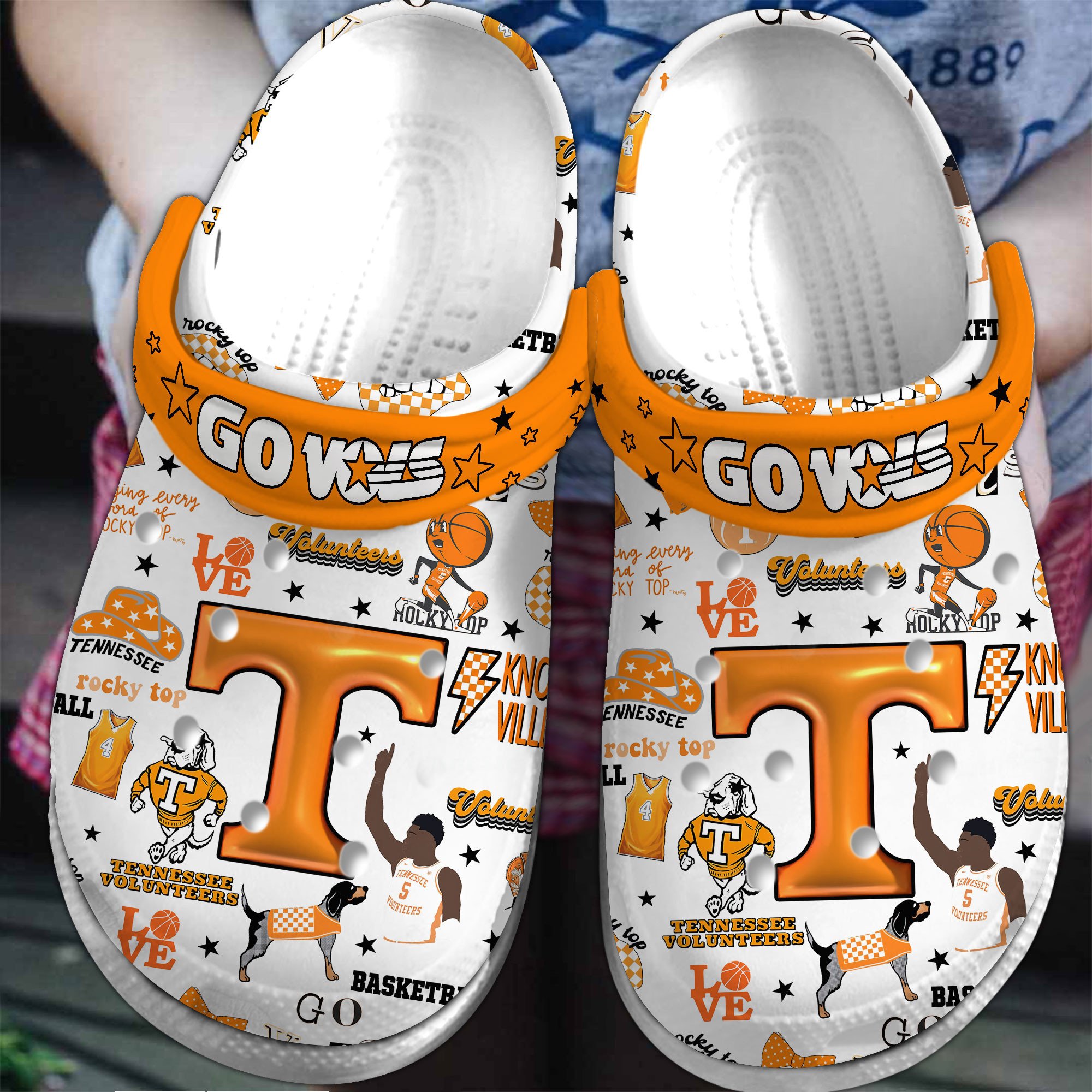 Tennessee Volunteers 2025 NCAA Sport Crocs Clogs For Men Women and Kids - GNL146784