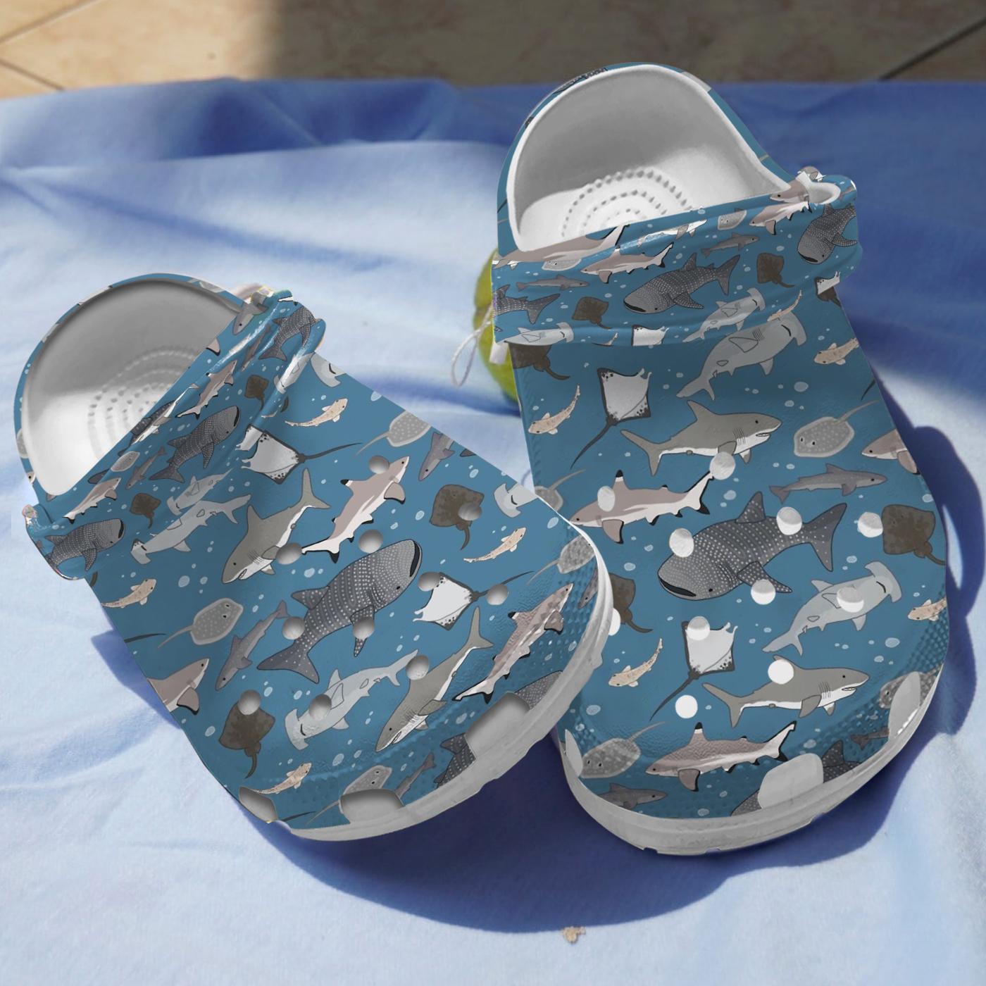 Shark Collection Crocs, Crocs Shoes Comfortable For Men Women and Kids