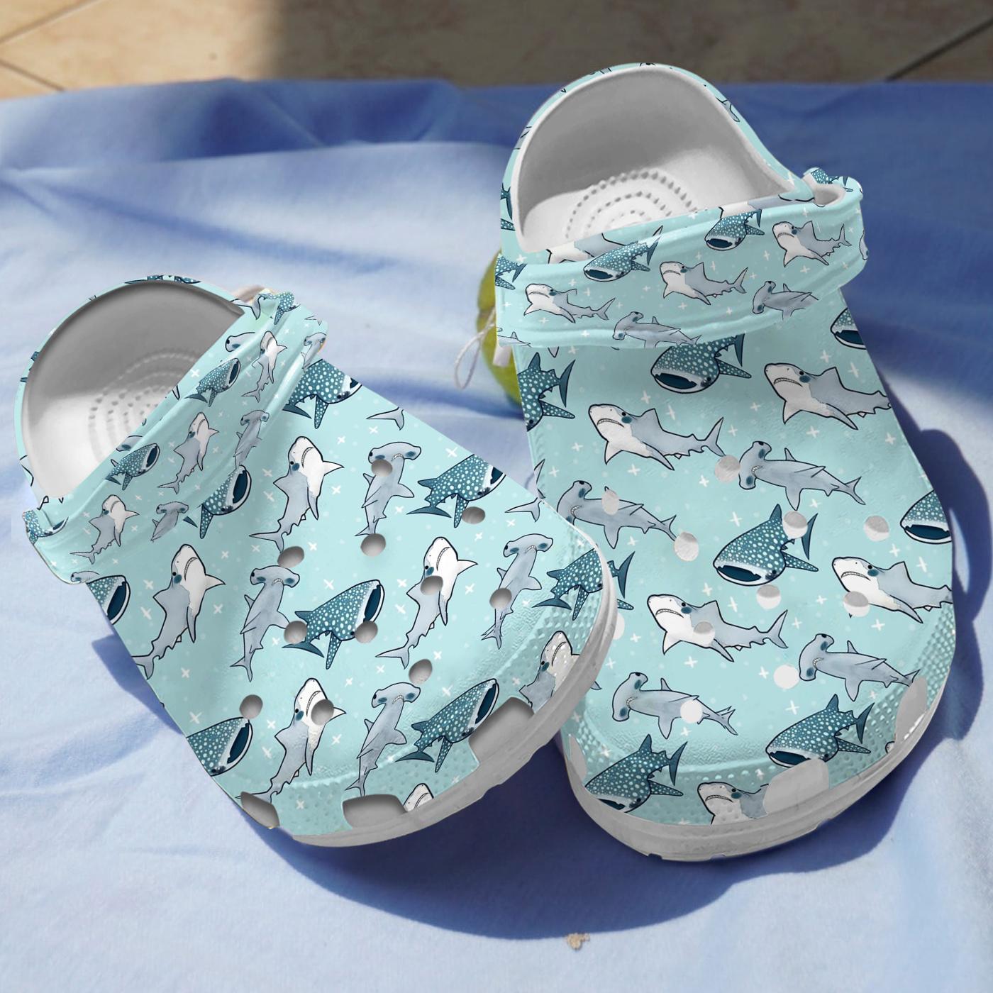 Shark Collection Crocs, Crocs Shoes Comfortable For Men Women and Kids