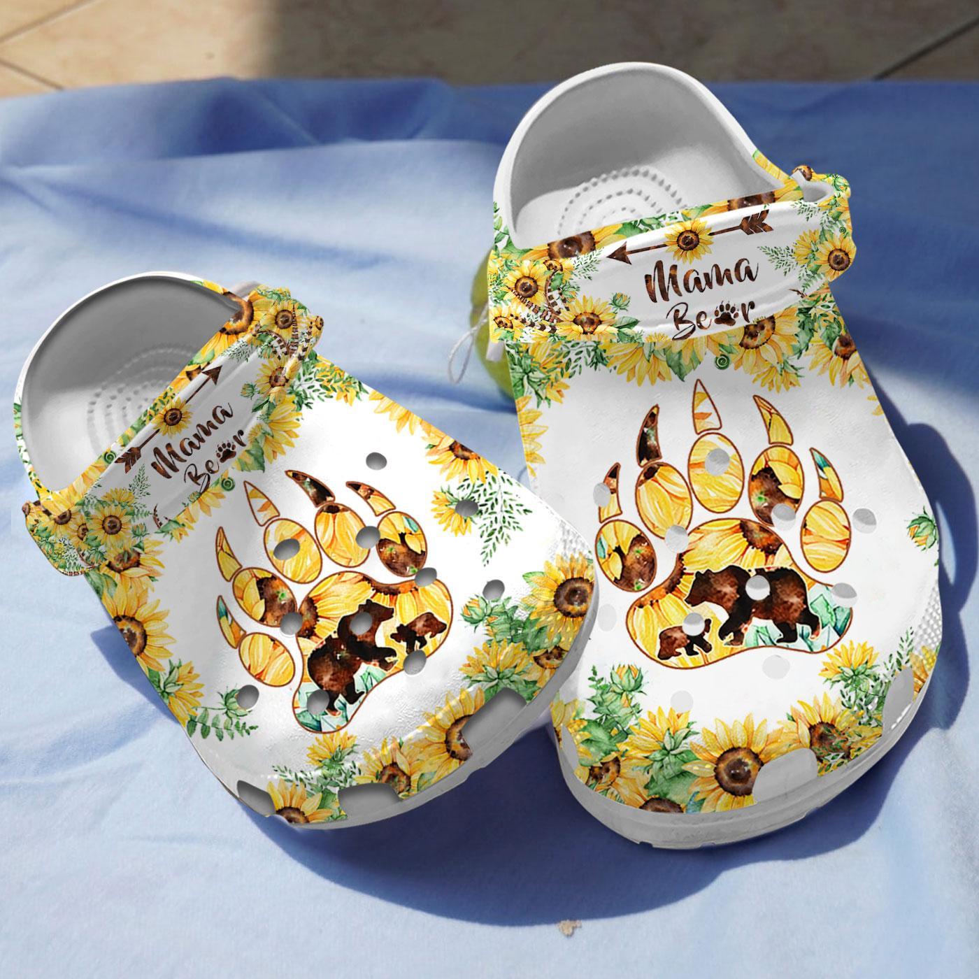 Mama Bear Mother  Day Crocs, Crocs Shoes Comfortable For Men Women and Kids