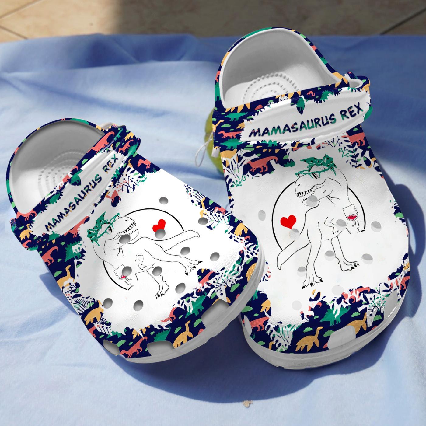 Dinosaurs Not the Mama Crocs, Crocs Shoes Comfortable For Men Women and Kids