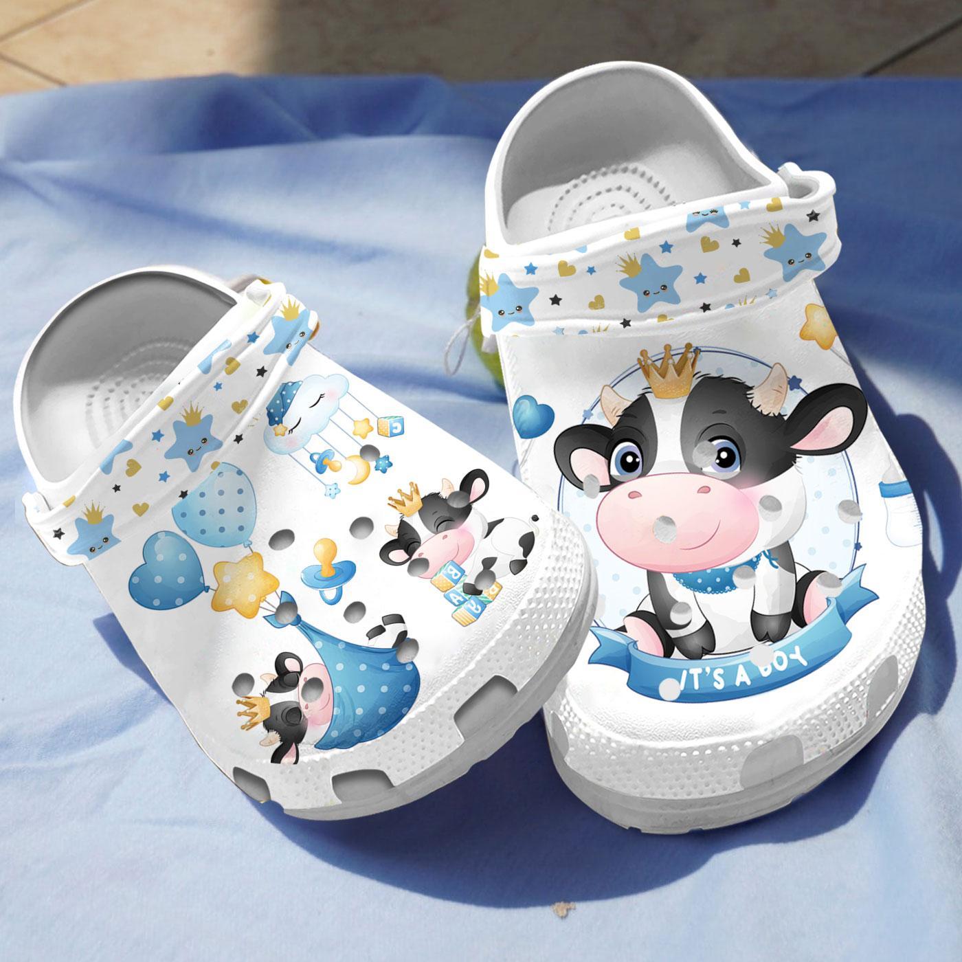 Baby Cow Crocs, Crocs Shoes Comfortable For Men Women and Kids