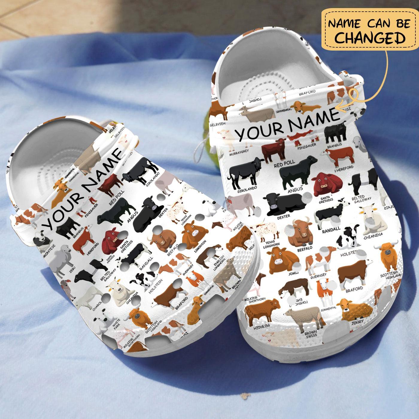 Love Cows Crocs, Crocs Shoes Comfortable For Men Women and Kids