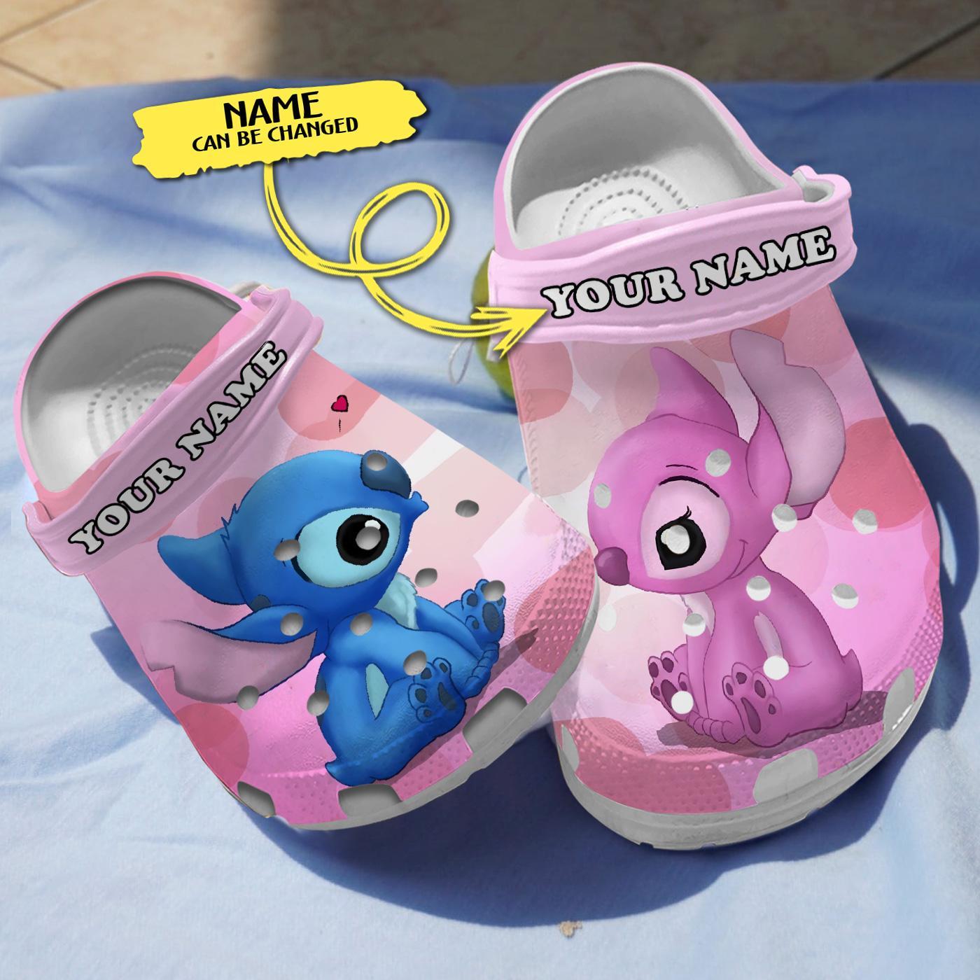 Stitch Cartoon Crocs, Clogs Shoes Comfortable For Men Women and Kids - GNL2614626