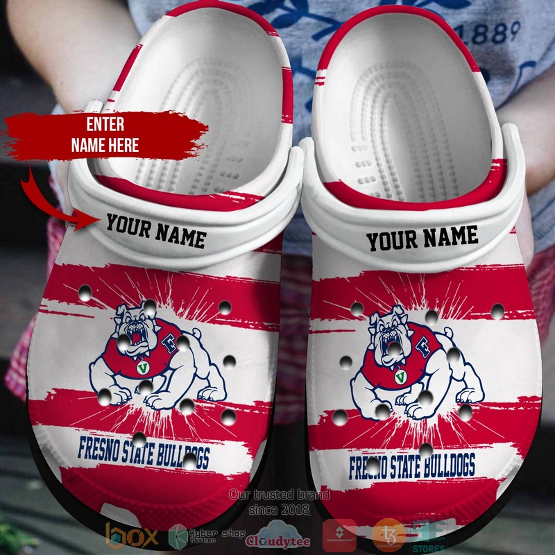 Fresno State Bulldogs 2025 NCAA Sport Crocs Clogs For Men Women and Kids - GNL146802