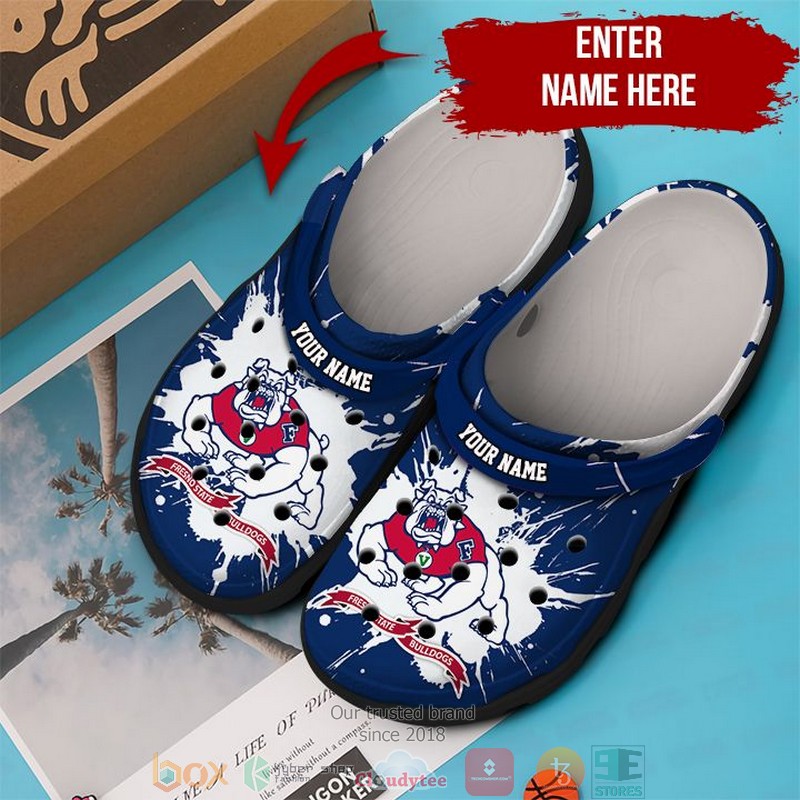 Fresno State Bulldogs 2025 NCAA Sport Crocs Clogs For Men Women and Kids - GNL146806