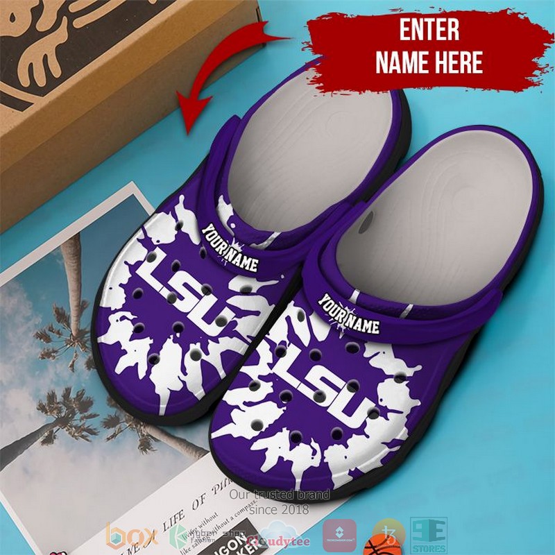 LSU Tigers 2025 NCAA Sport Crocs Clogs For Men Women and Kids - GNL146807