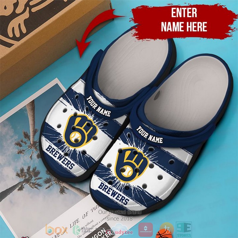 Milwaukee Brewers MLB Crocs Shoes Comfortable For Men Women and Kids - GNL16152