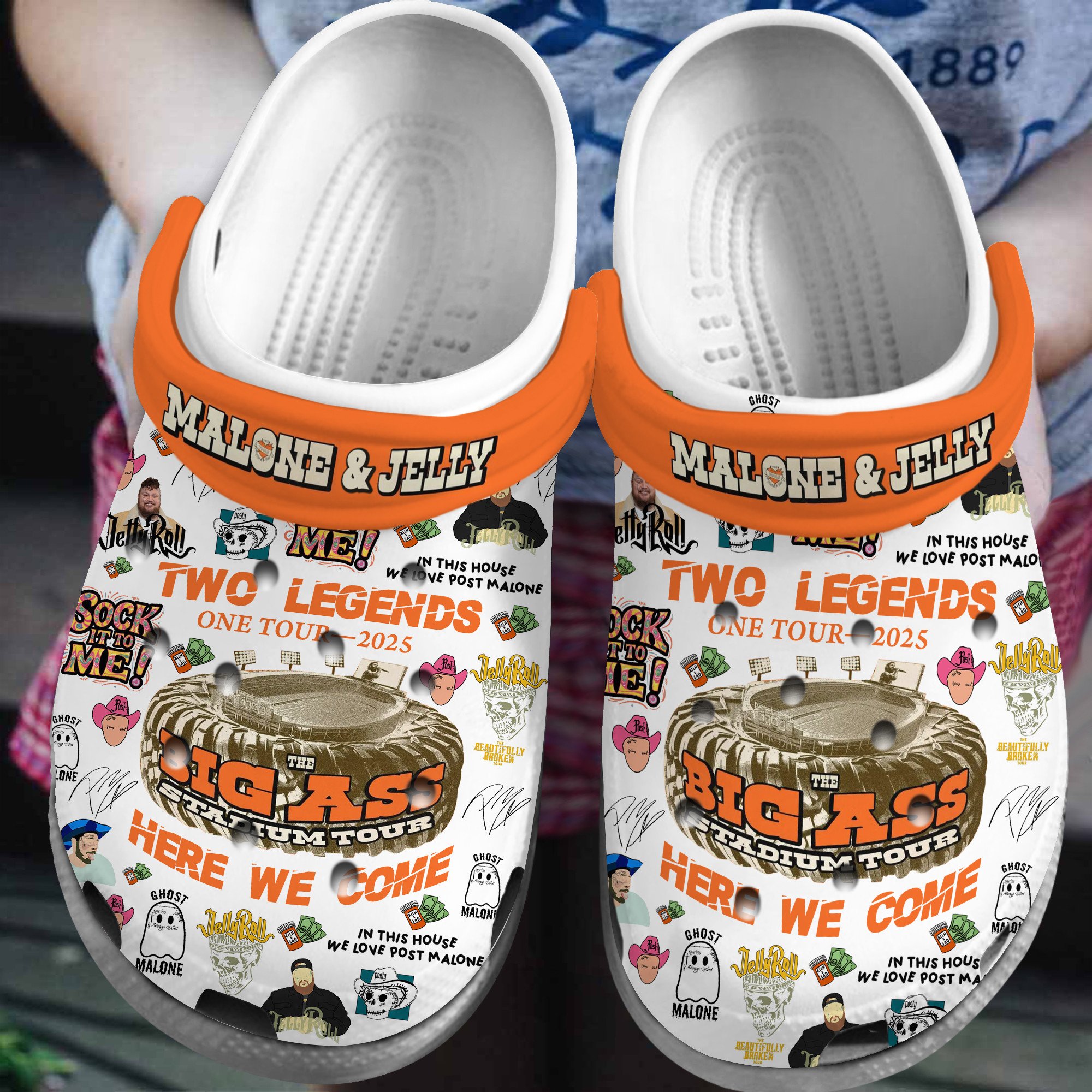Phantom Thieves Take Your Heart Music Crocs Clogs For Men Women and Kids