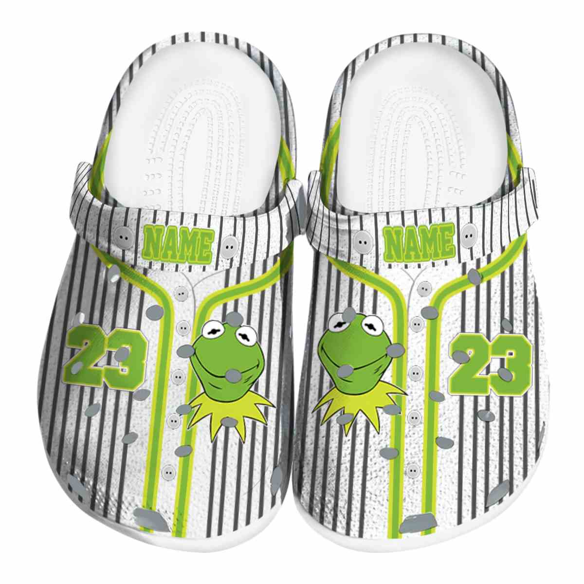 Kermit The Frog Cartoon Crocs, Clogs Shoes Comfortable For Men Women and Kids - GNL2614677