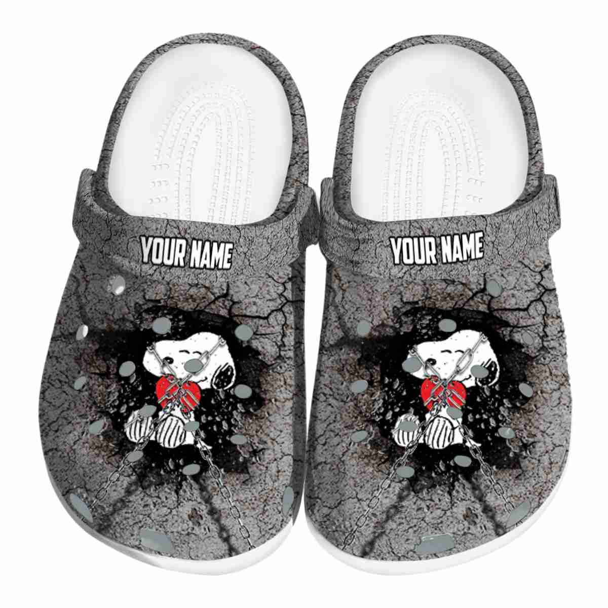 Snoopy Cartoon Crocs, Clogs Shoes Comfortable For Men Women and Kids - GNL2615127