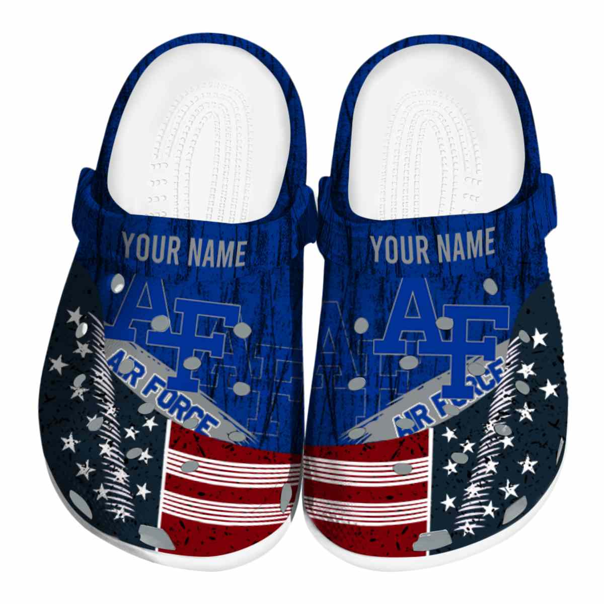 Air Force Falcons 2025 NCAA Sport Crocs Clogs For Men Women and Kids - GNL146826