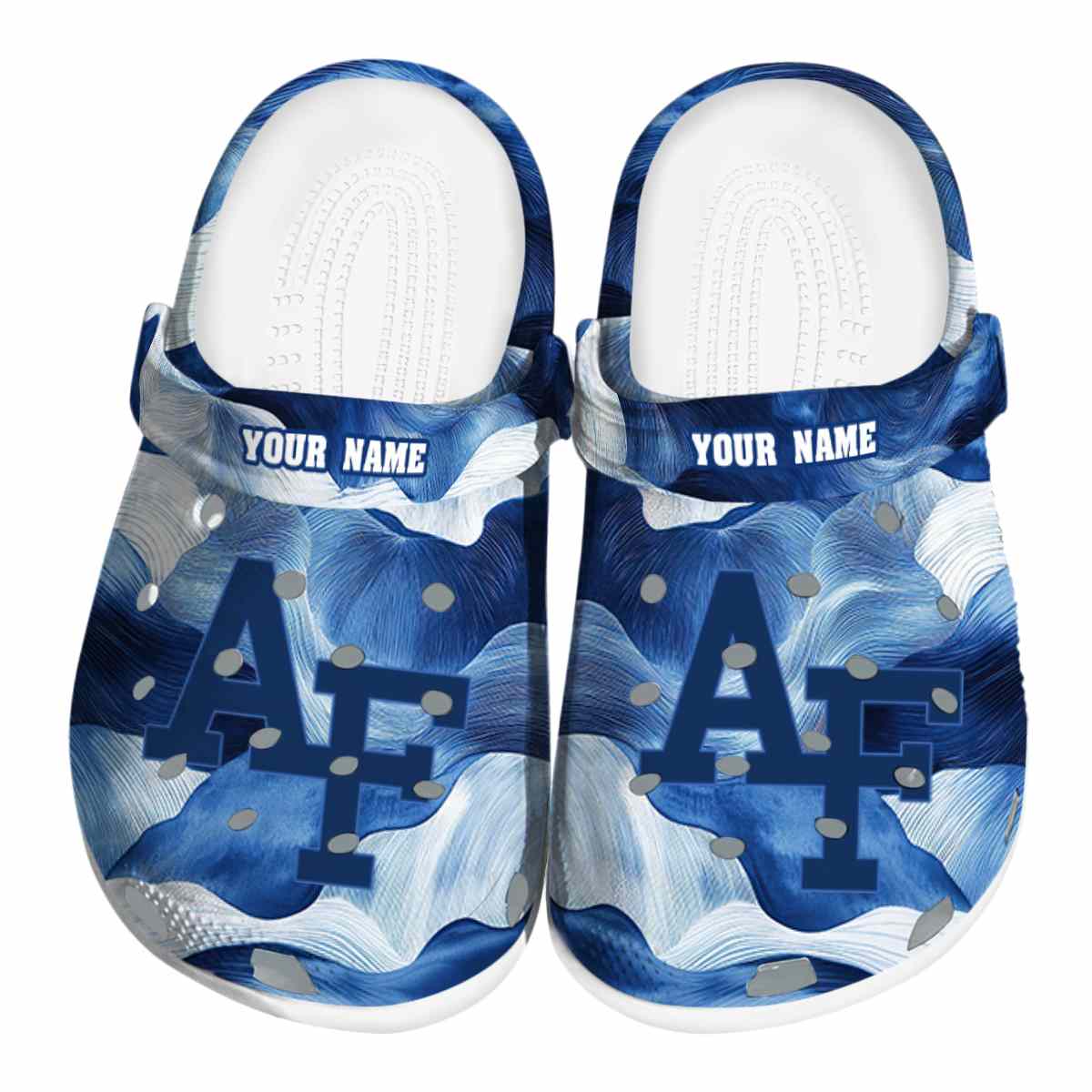 Air Force Falcons 2025 NCAA Sport Crocs Clogs For Men Women and Kids - GNL146822