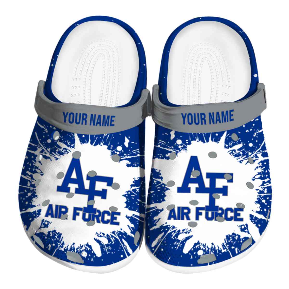 Air Force Falcons 2025 NCAA Sport Crocs Clogs For Men Women and Kids - GNL146837