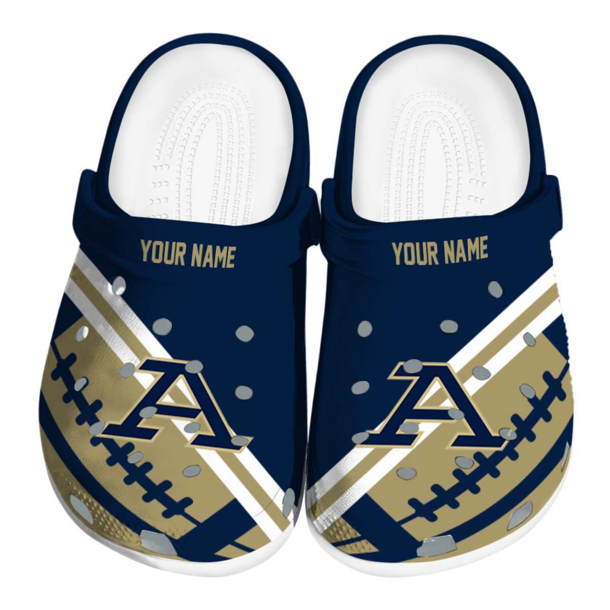 Akron Zips 2025 NCAA Sport Crocs Clogs For Men Women and Kids - GNL146833