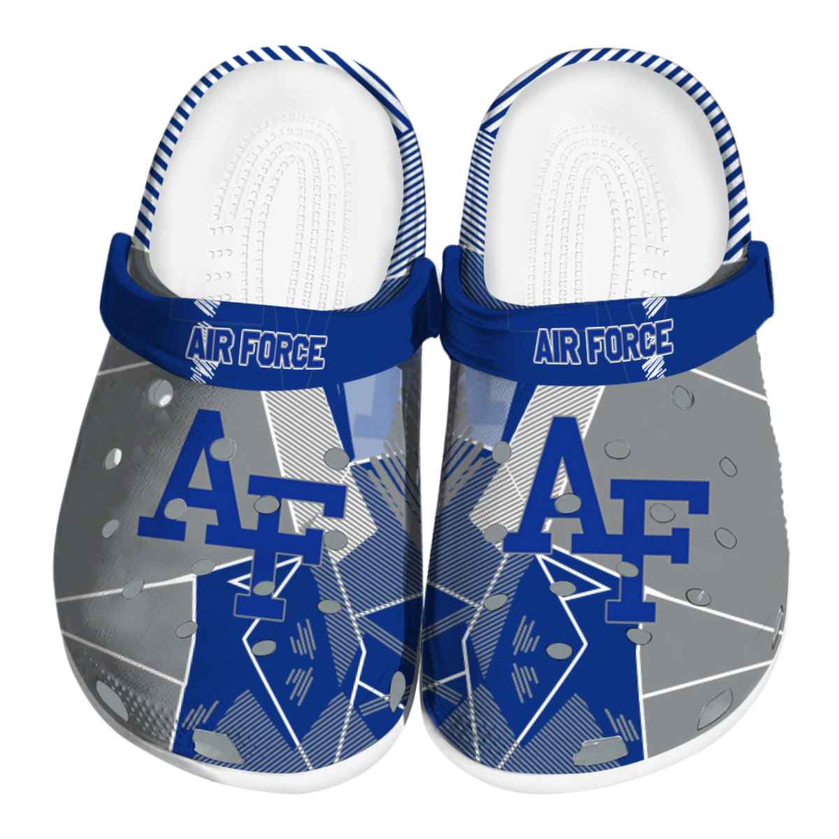 Air Force Falcons 2025 NCAA Sport Crocs Clogs For Men Women and Kids - GNL146860