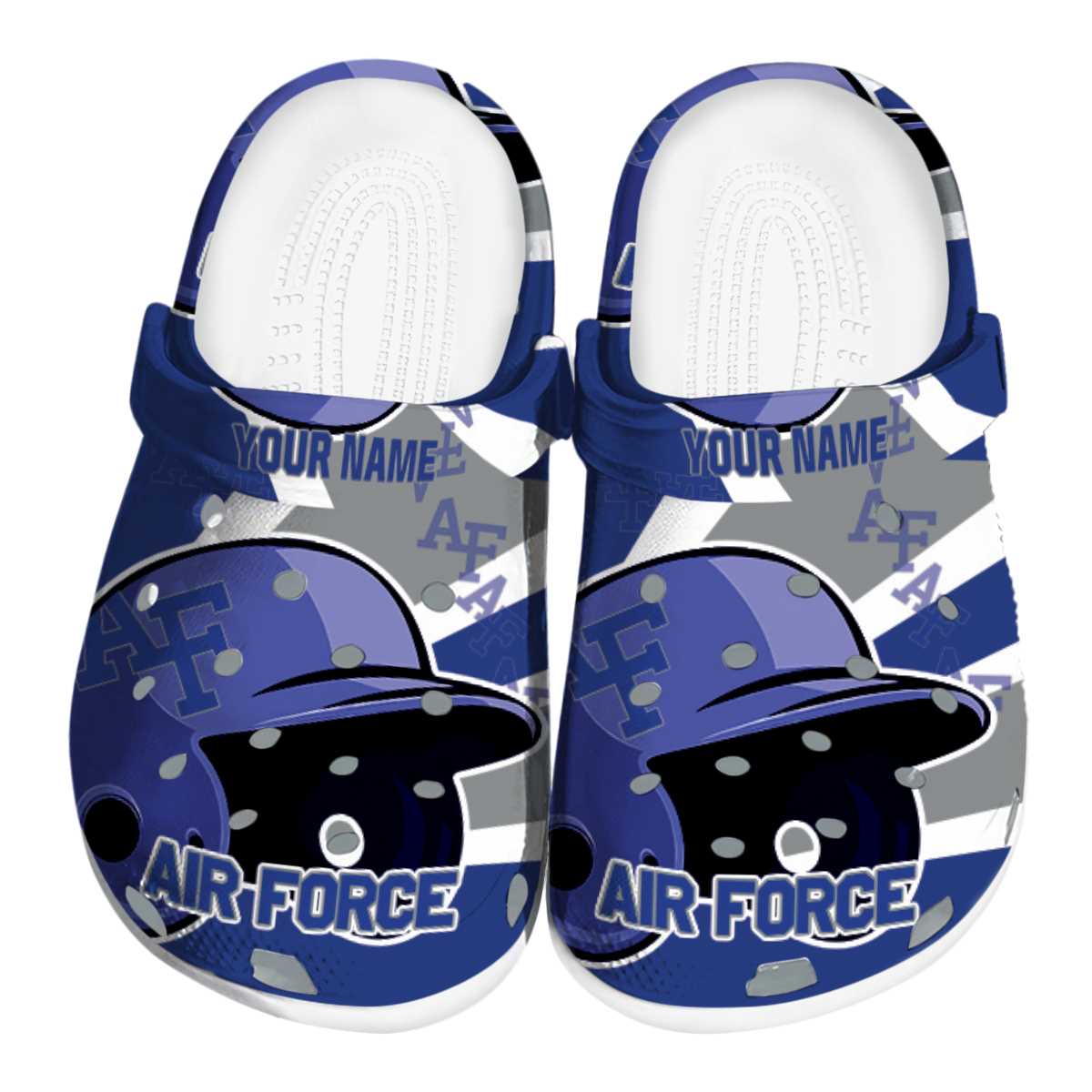 Air Force Falcons 2025 NCAA Sport Crocs Clogs For Men Women and Kids - GNL146856