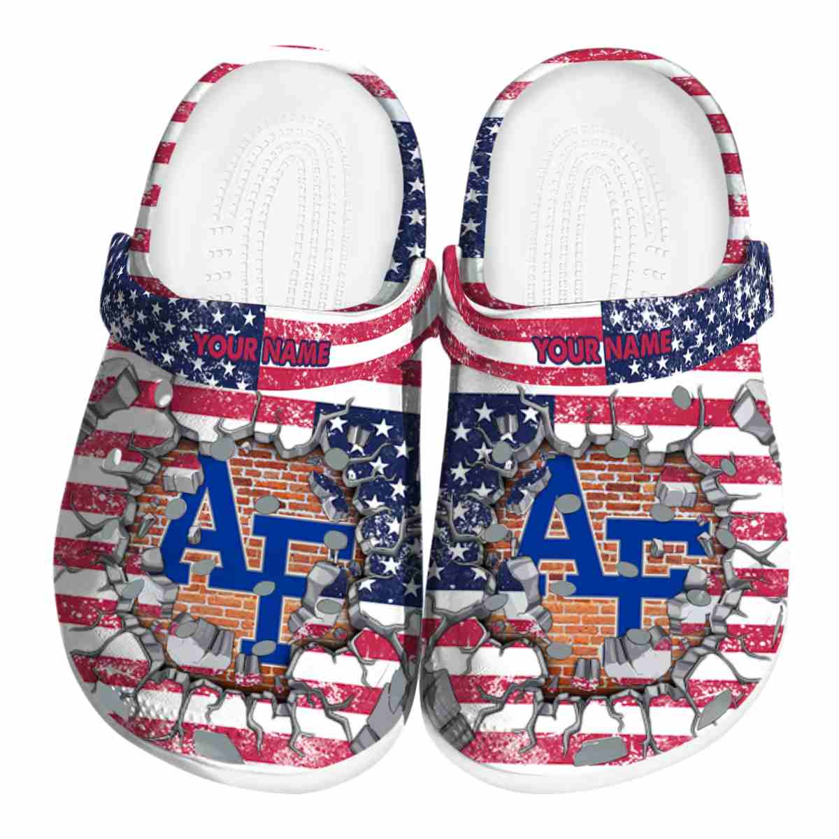 Air Force Falcons 2025 NCAA Sport Crocs Clogs For Men Women and Kids - GNL146851