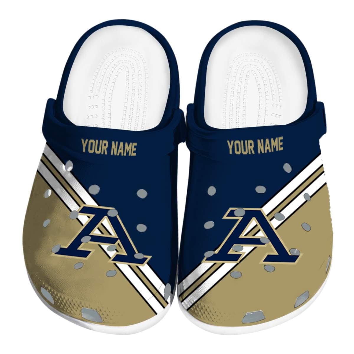 Akron Zips 2025 NCAA Sport Crocs Clogs For Men Women and Kids - GNL146874