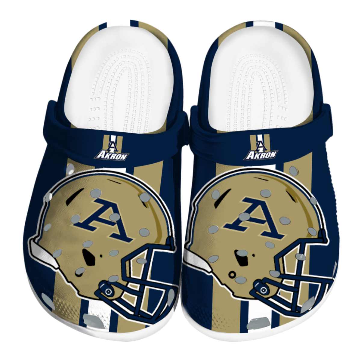 Akron Zips 2025 NCAA Sport Crocs Clogs For Men Women and Kids - GNL146865