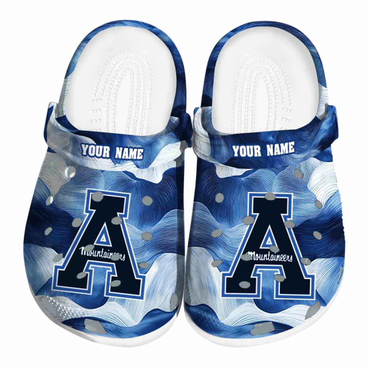 Appalachian State Mountaineers 2025 NCAA Sport Crocs Clogs For Men Women and Kids - GNL146921