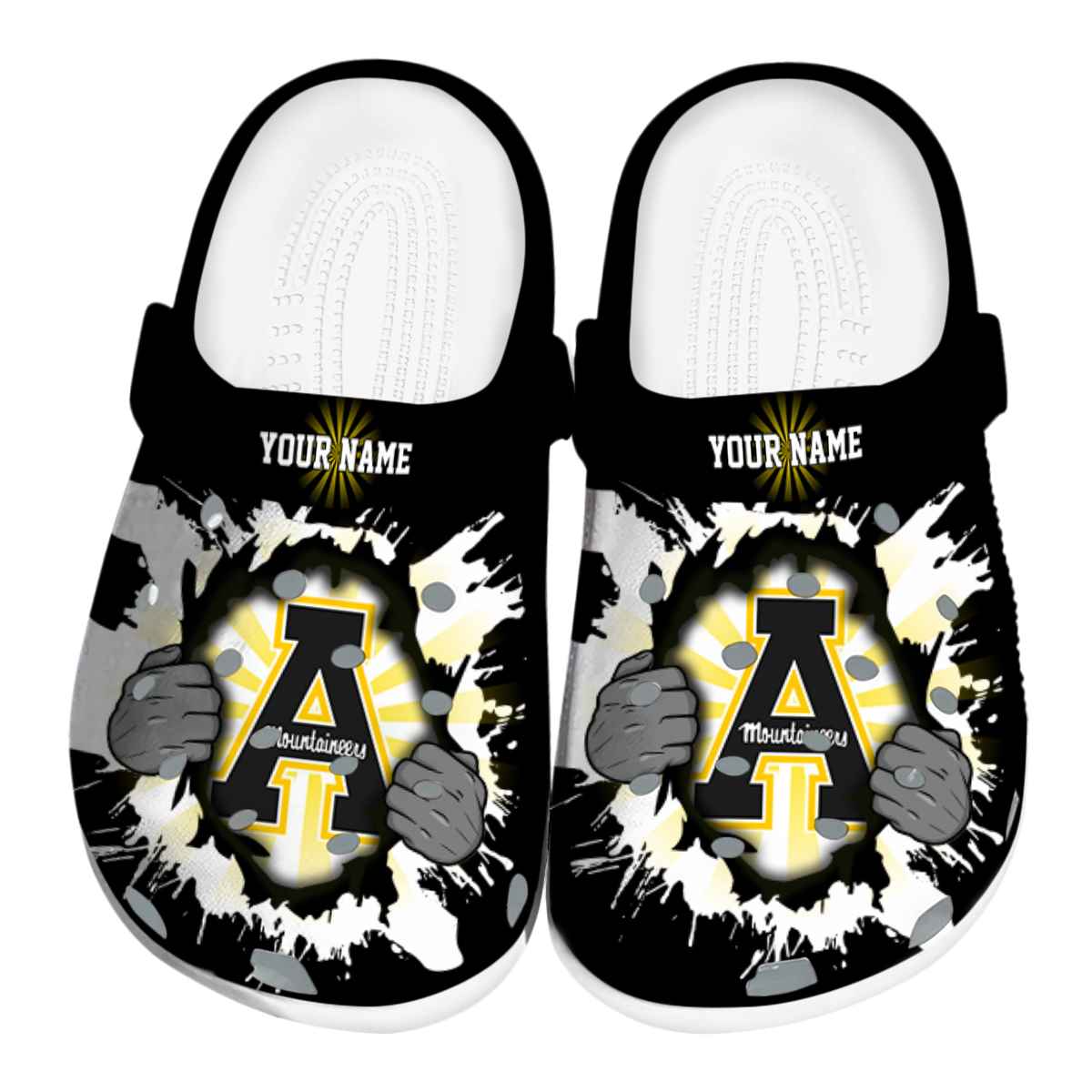 Appalachian State Mountaineers 2025 NCAA Sport Crocs Clogs For Men Women and Kids - GNL146938
