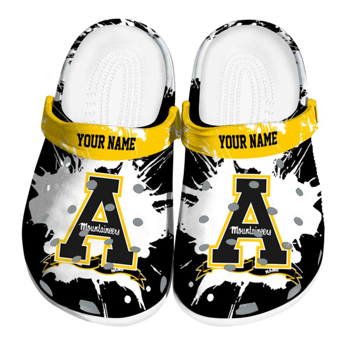 Appalachian State Mountaineers 2025 NCAA Sport Crocs Clogs For Men Women and Kids - GNL146942