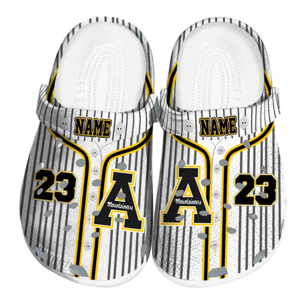 Appalachian State Mountaineers 2025 NCAA Sport Crocs Clogs For Men Women and Kids - GNL146931
