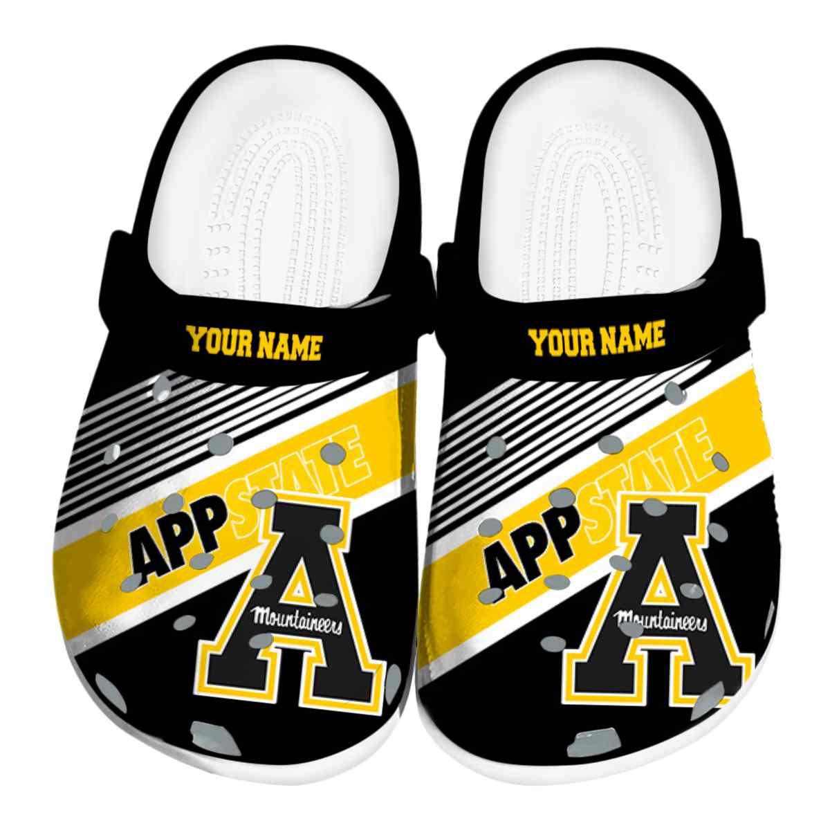 Appalachian State Mountaineers 2025 NCAA Sport Crocs Clogs For Men Women and Kids - GNL146925