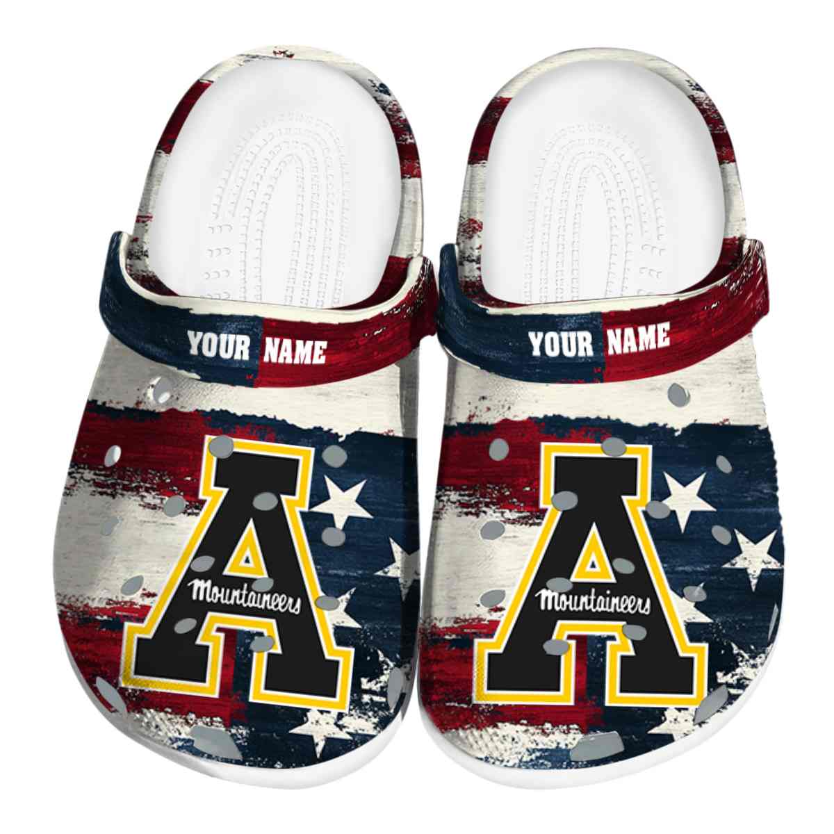 Appalachian State Mountaineers 2025 NCAA Sport Crocs Clogs For Men Women and Kids - GNL146935