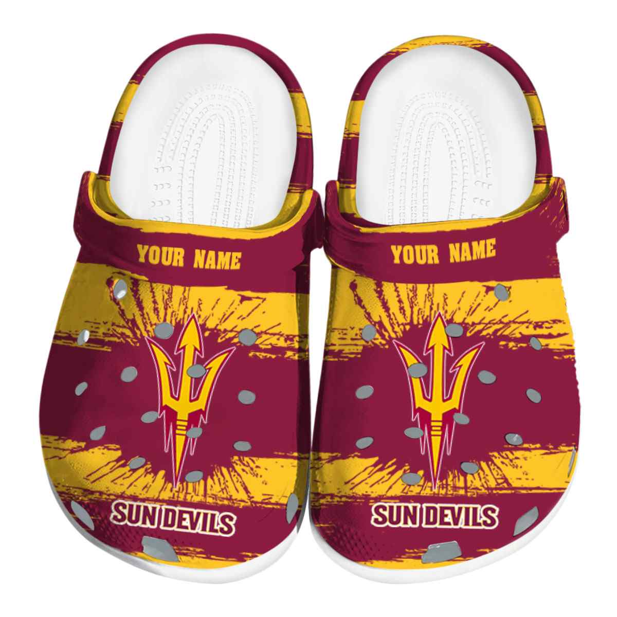 Arizona State Sun Devils 2025 NCAA Sport Crocs Clogs For Men Women and Kids - GNL146955