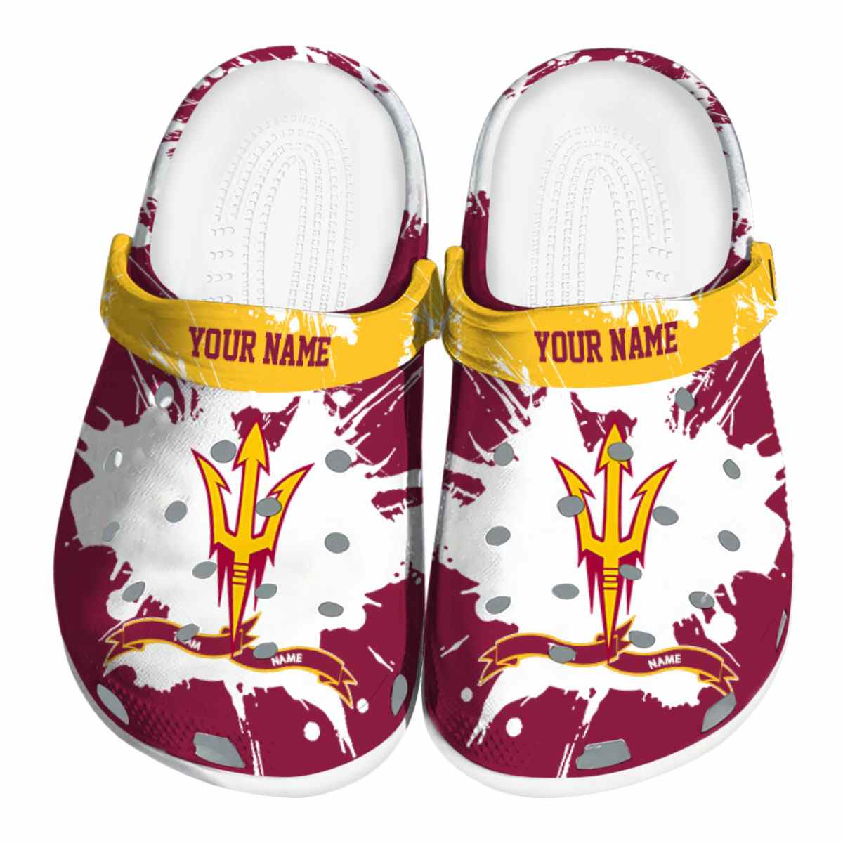 Arizona State Sun Devils 2025 NCAA Sport Crocs Clogs For Men Women and Kids - GNL146968