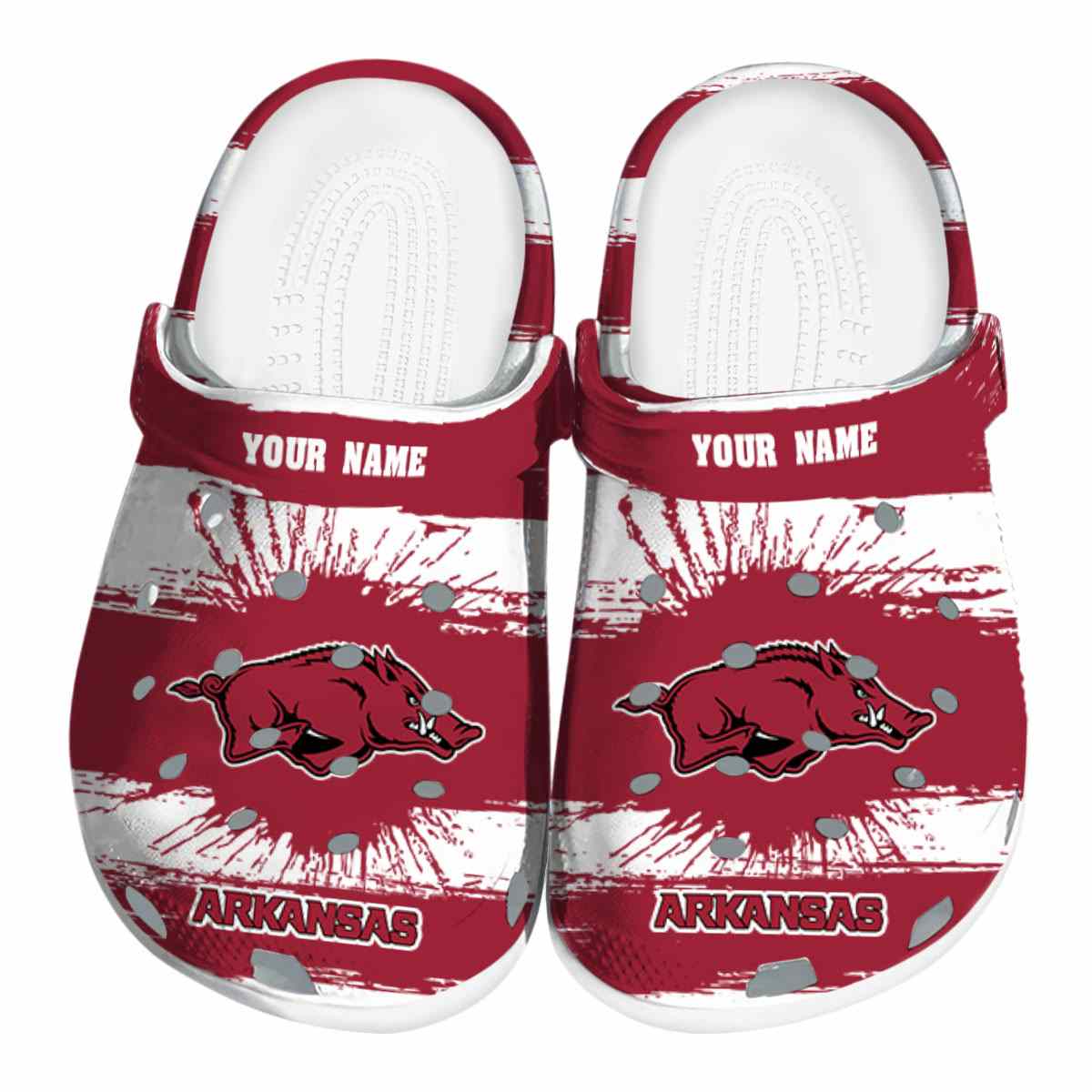Arkansas Razorbacks 2025 NCAA Sport Crocs Clogs For Men Women and Kids - GNL1461014
