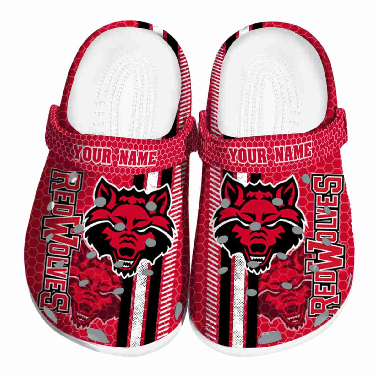 Arkansas State Red Wolves 2025 NCAA Sport Crocs Clogs For Men Women and Kids - GNL1461087