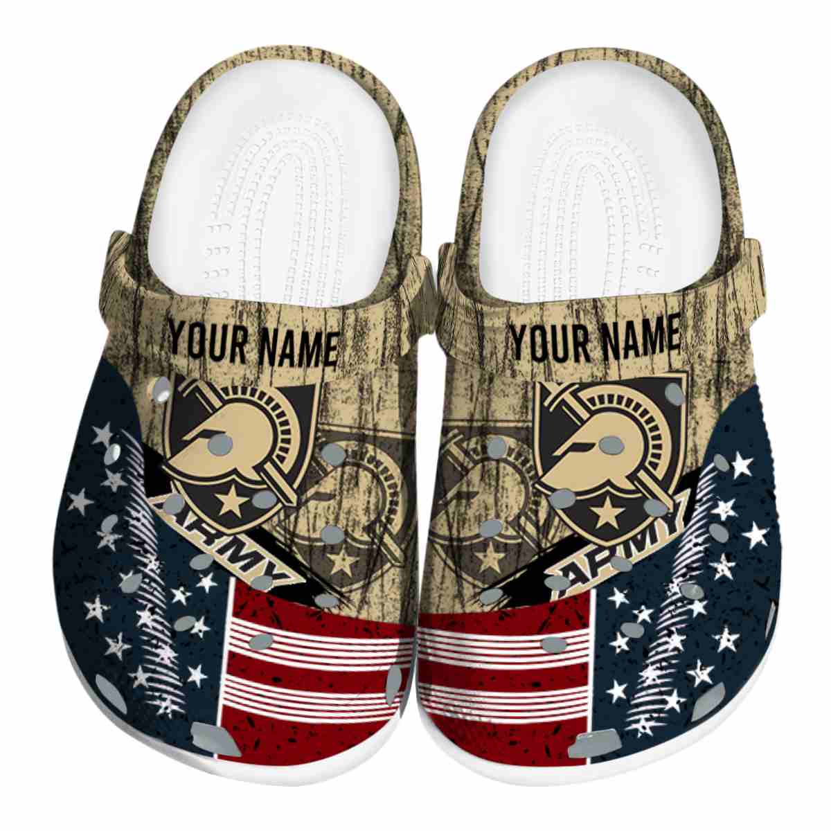 Army Black Knights 2025 NCAA Sport Crocs Clogs For Men Women and Kids - GNL1461072