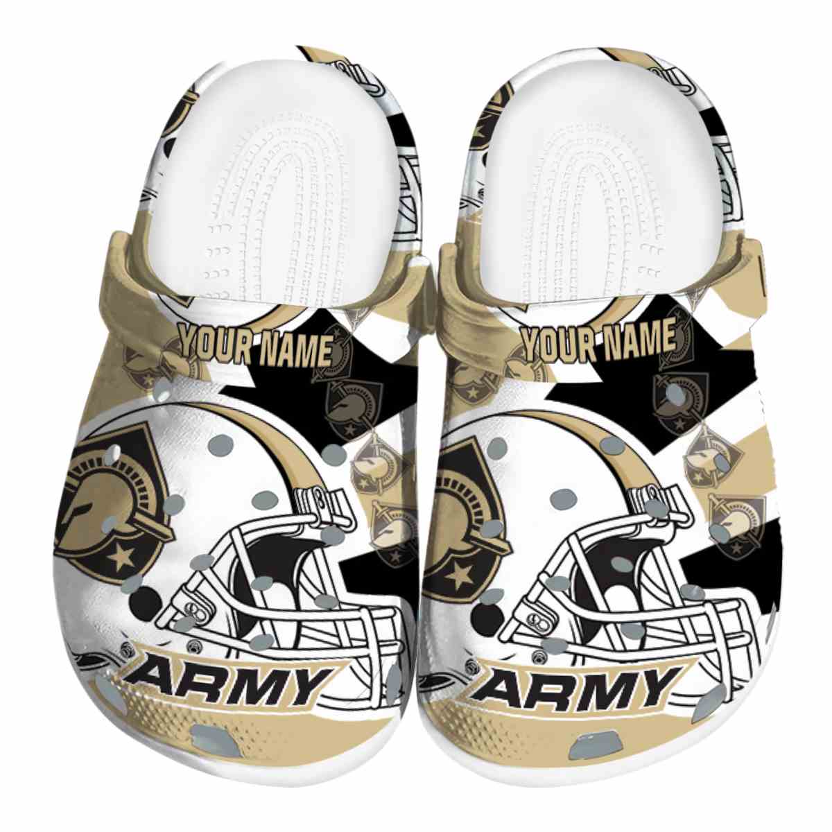 Army Black Knights 2025 NCAA Sport Crocs Clogs For Men Women and Kids - GNL1461079