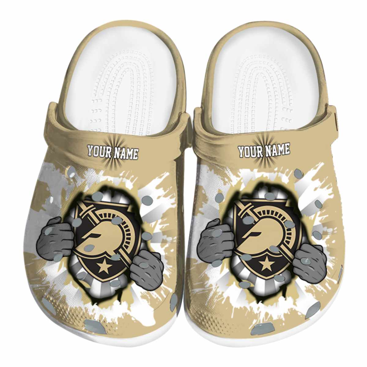 Army Black Knights 2025 NCAA Sport Crocs Clogs For Men Women and Kids - GNL1461105