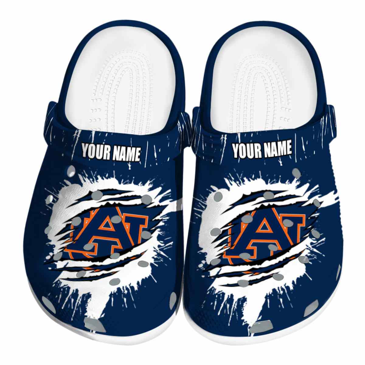 Auburn Tigers 2025 NCAA Sport Crocs Clogs For Men Women and Kids - GNL1461113