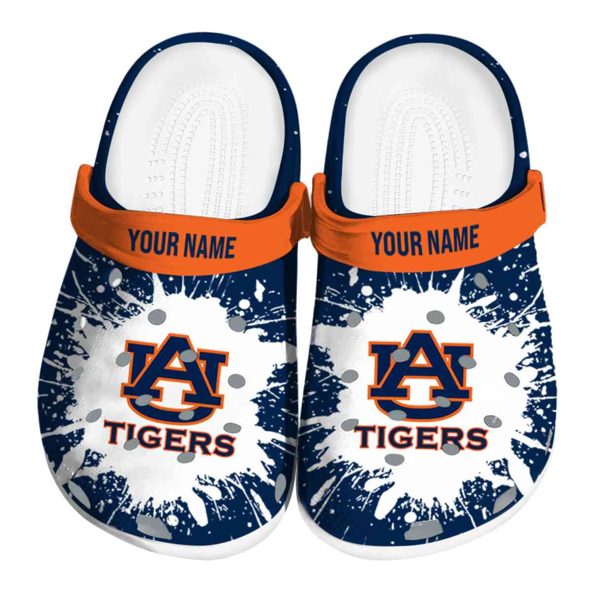 Auburn Tigers 2025 NCAA Sport Crocs Clogs For Men Women and Kids - GNL1461153