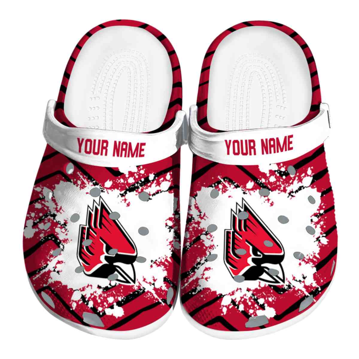 Ball State Cardinals 2025 NCAA Sport Crocs Clogs For Men Women and Kids - GNL1461141