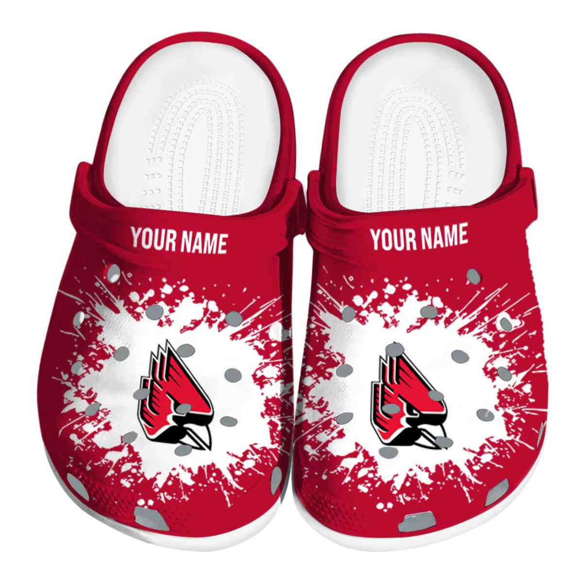 Ball State Cardinals 2025 NCAA Sport Crocs Clogs For Men Women and Kids - GNL1461150