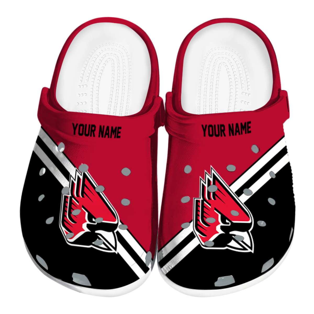 Ball State Cardinals 2025 NCAA Sport Crocs Clogs For Men Women and Kids - GNL1461164
