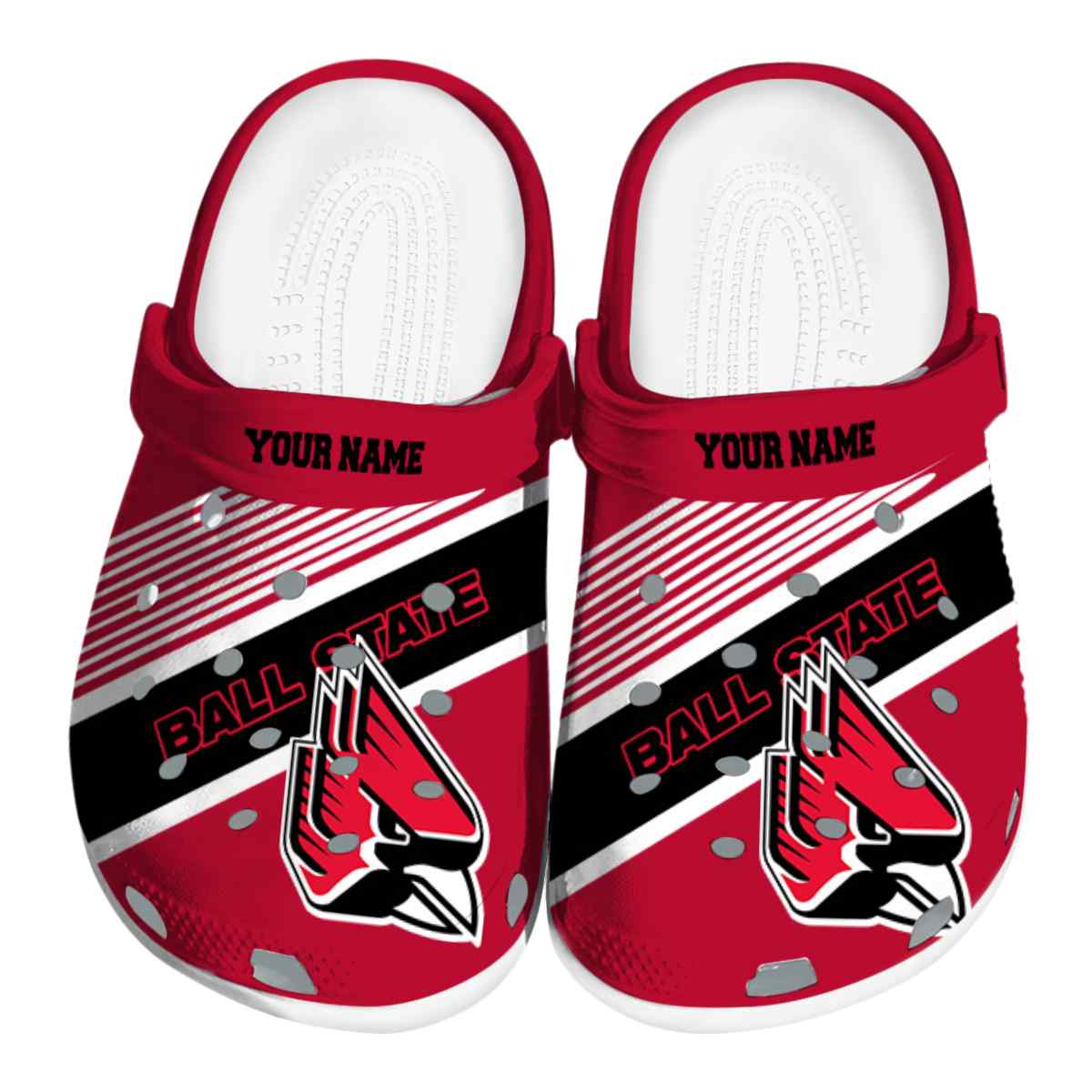 Ball State Cardinals 2025 NCAA Sport Crocs Clogs For Men Women and Kids - GNL1461174