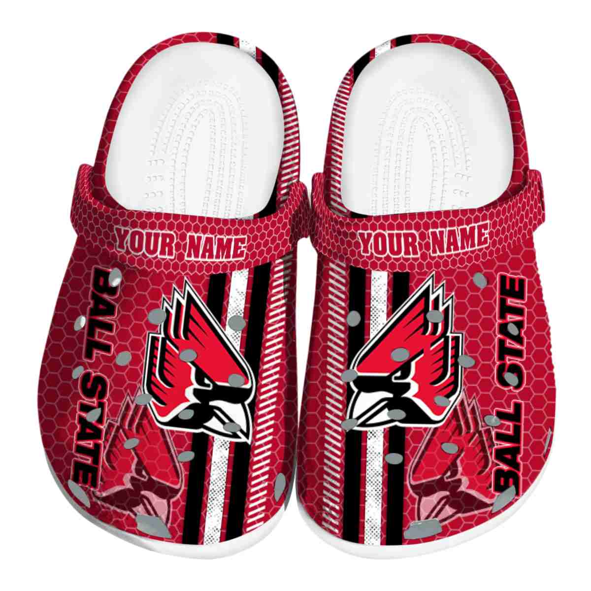 Ball State Cardinals 2025 NCAA Sport Crocs Clogs For Men Women and Kids - GNL1461182