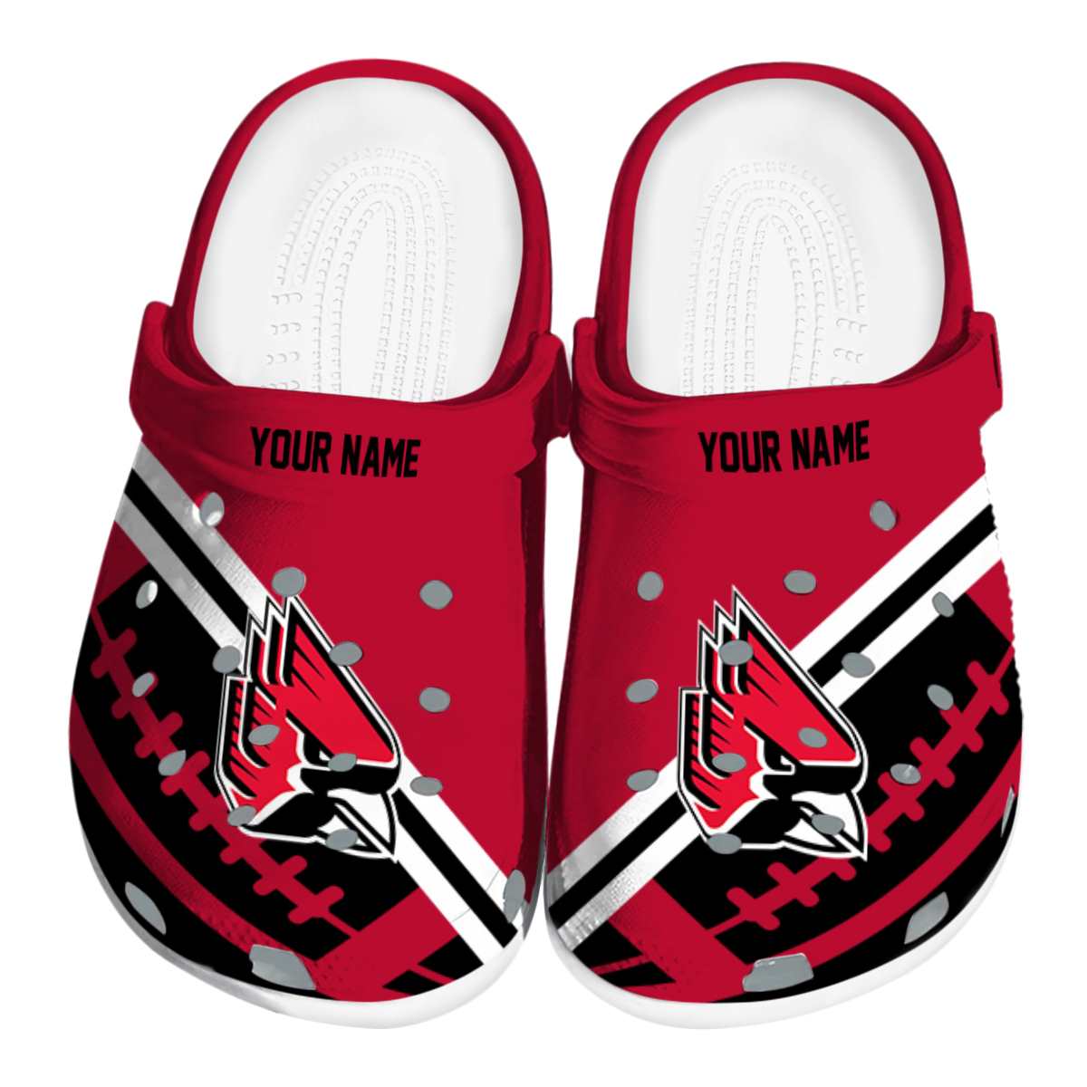 Ball State Cardinals 2025 NCAA Sport Crocs Clogs For Men Women and Kids - GNL1461187